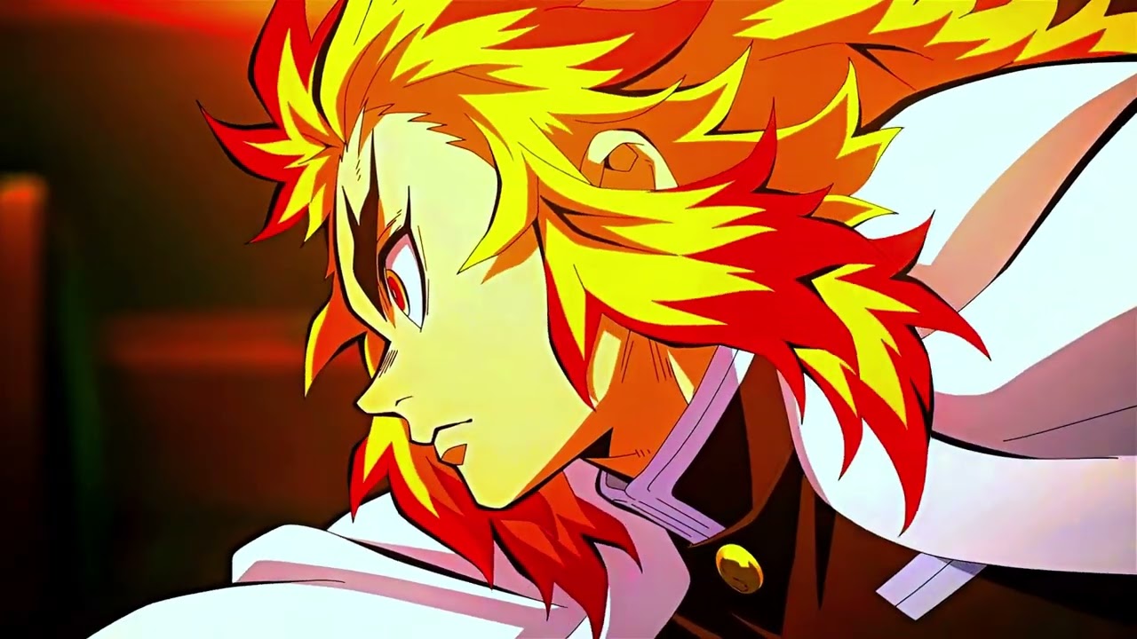 Demon slayer Rengoku || 4kclips 