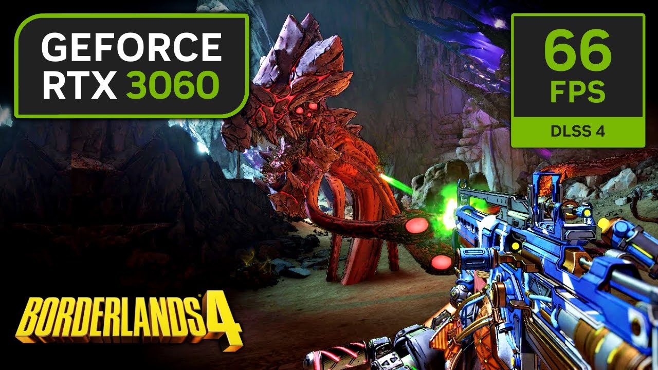 RTX 3060 on Borderlands 4 | 1080p, 1440p with DLSS 4!