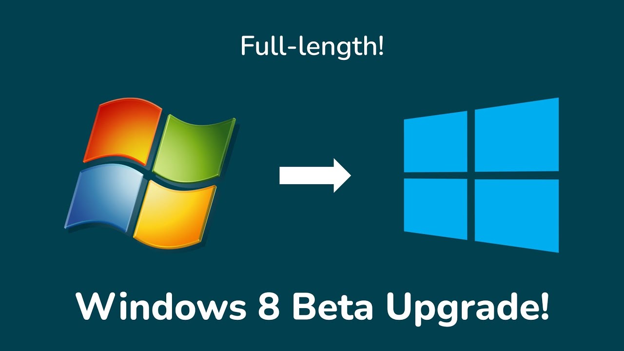 Upgrading through Windows 8 Beta Builds (Full-Length)!