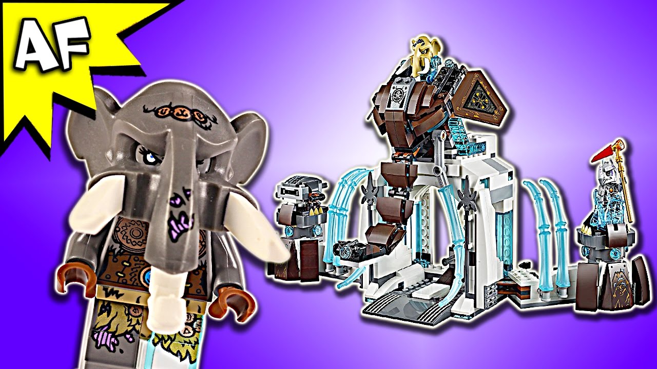 Lego Legends of Chima Mammoth's Frozen Stronghold 70226 Speed Build