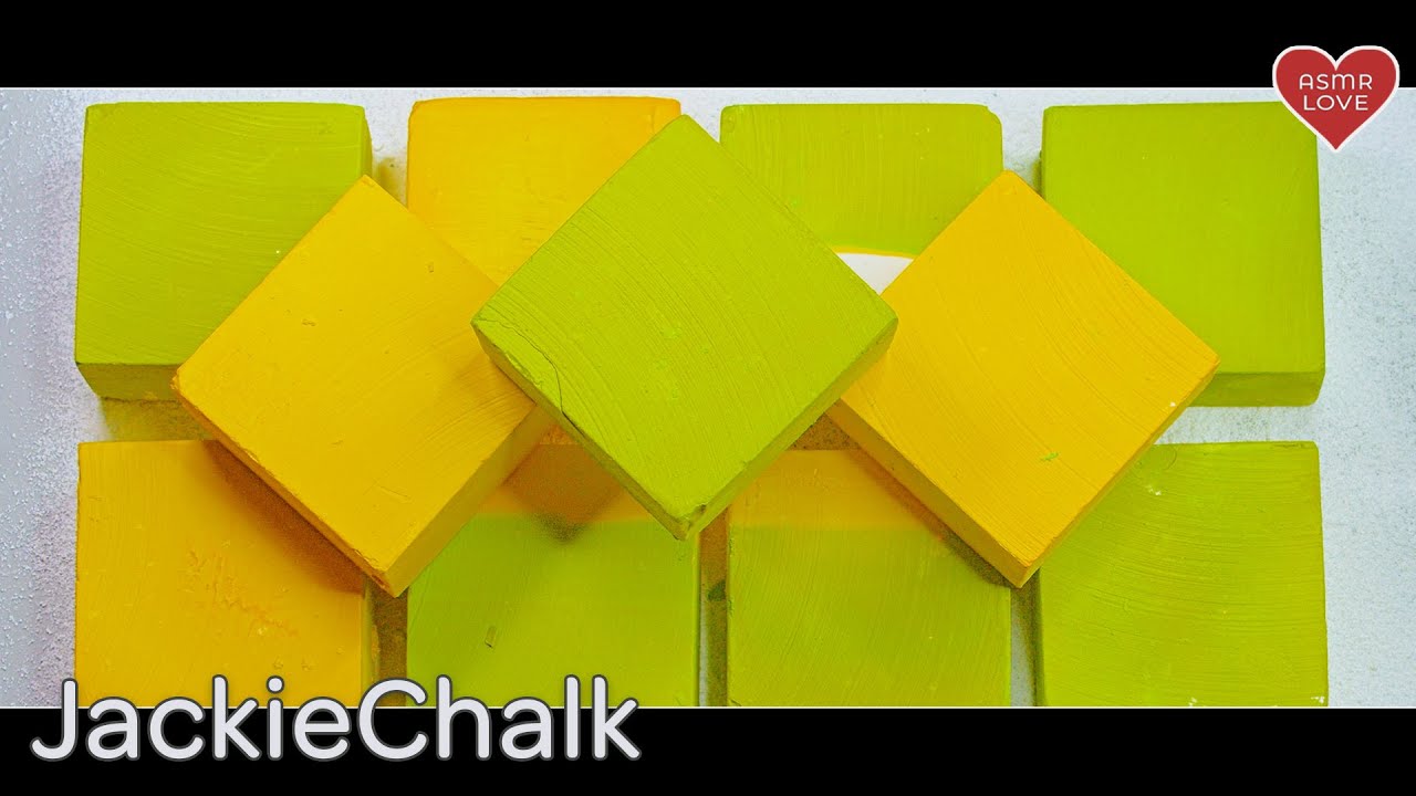 🌞Happy Sunday! JackieChalk Satisfying Gym Chalk Crush | Binaural Audio - use 🎧 | [ASMR S2E08]