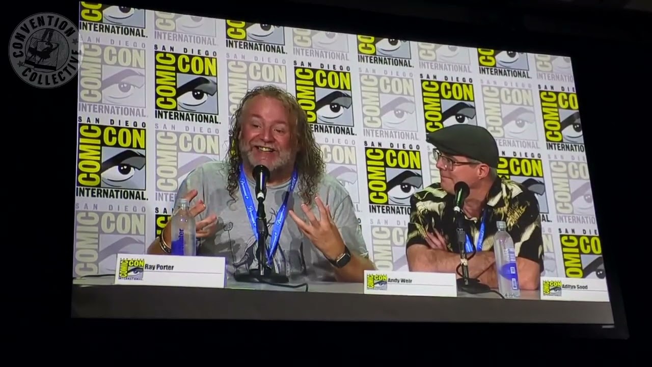 RAY PORTER READS PROJECT HAIL MARY | Audible Book Club Panel, San Diego Comic-Con, 26/07/2025