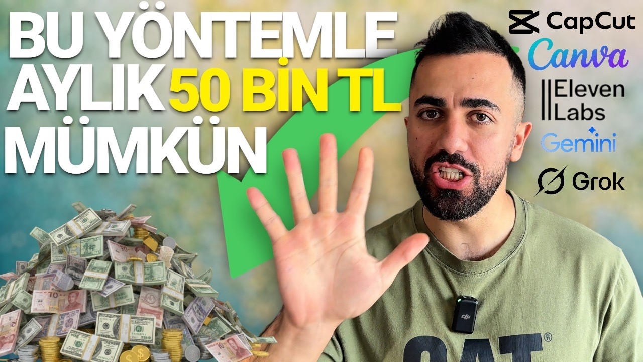 YAPAY ZEKA ile PARA KAZANMANIN EN BASİT 5 YOLU (2026)