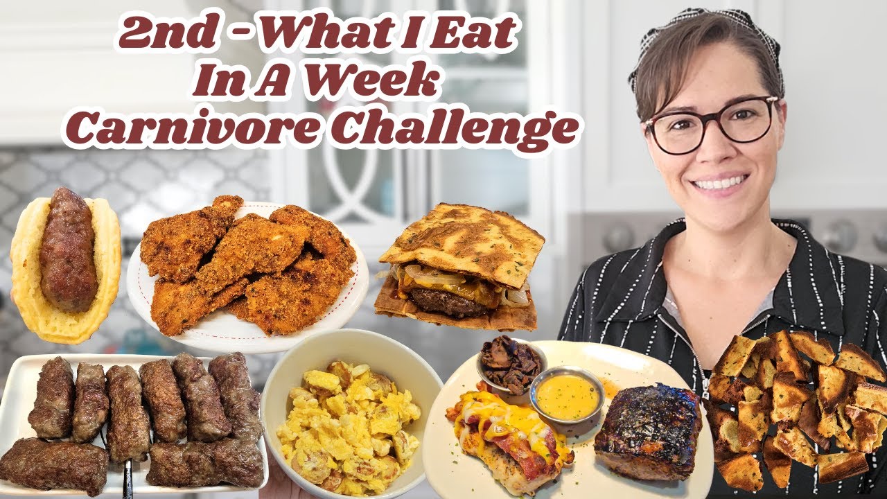 * 2-я неделя программы «Что я ем — Carnivore Challenge»