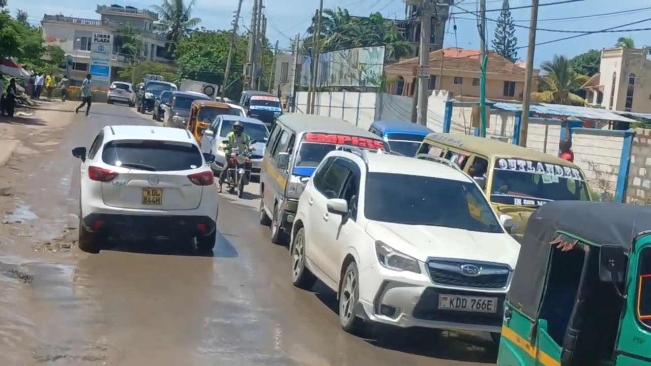 Scenic Drive from Mtwapa to Mombasa Town via Nyali & Bamburi | Coastal Kenya Vibes 🌴🚗 #dianibeach