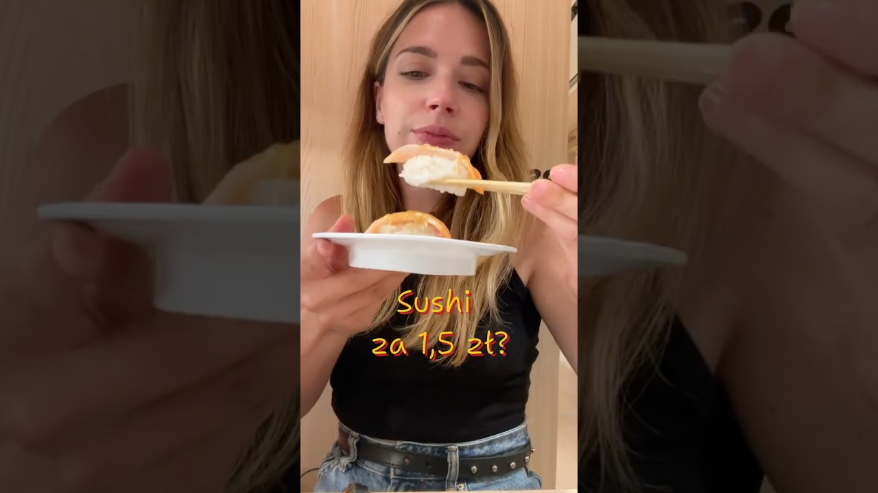Sushi za 1,50 zł? Restauracja bez kelnerów z pełną automatyzacją?