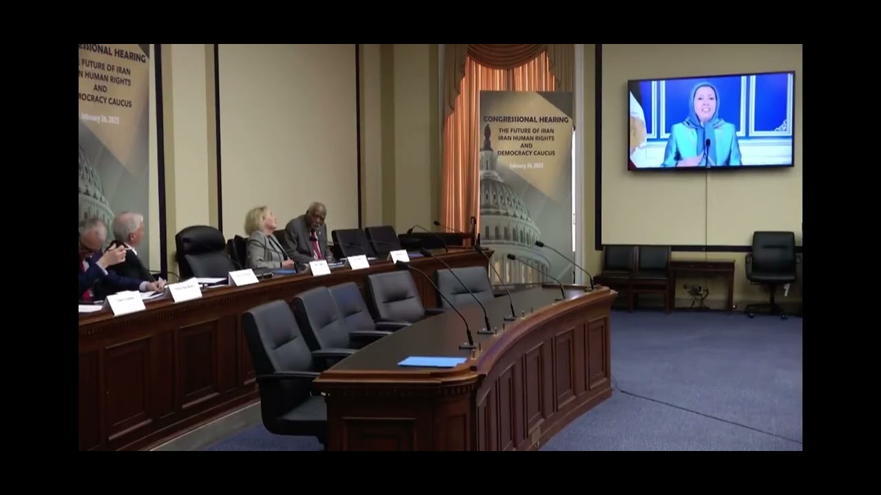 Rep. Lofgren Asks Maryam Rajavi About The Role That Iranian Women Play In Achieving Regime Change