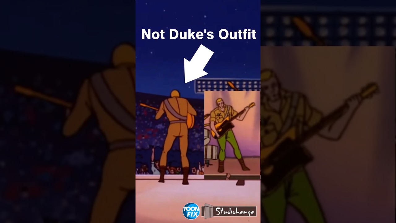 Wrong Outfit, Duke! GI Joe ToonFix!