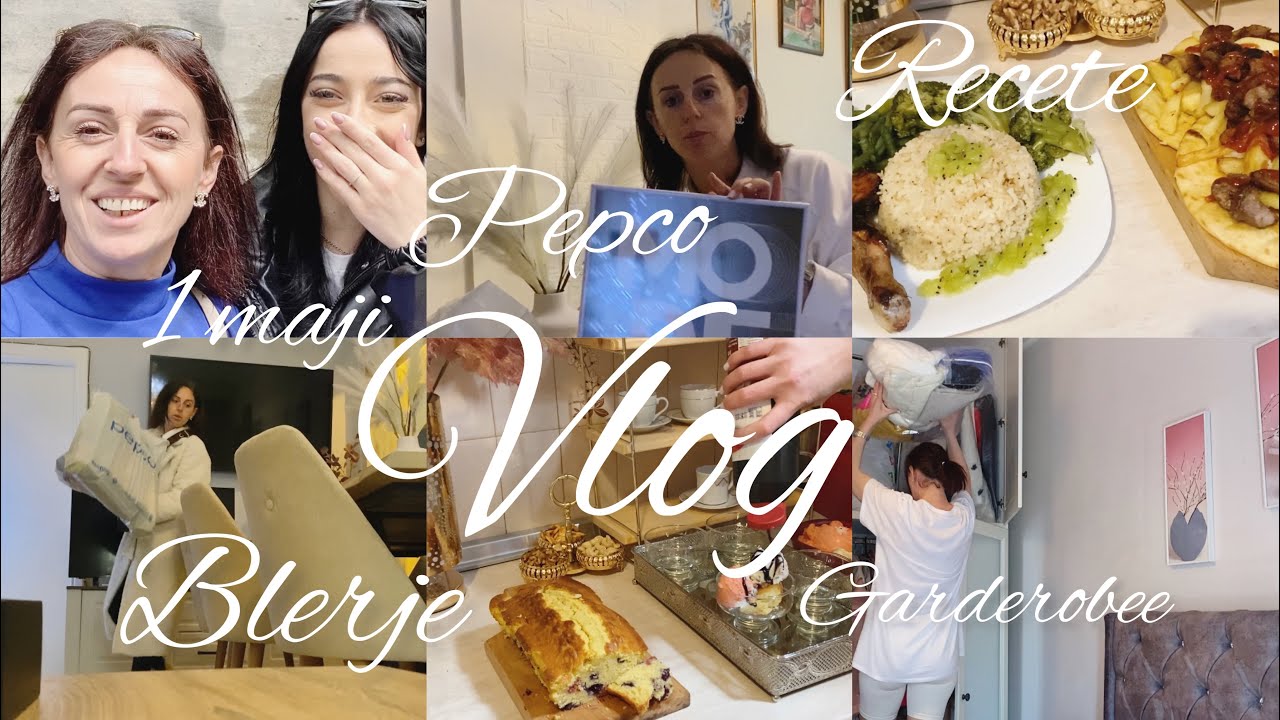 1 Maji ne llixha | Rregull garderobe | Haul pepco | Receta | Blerje | Vlog me Elin ||