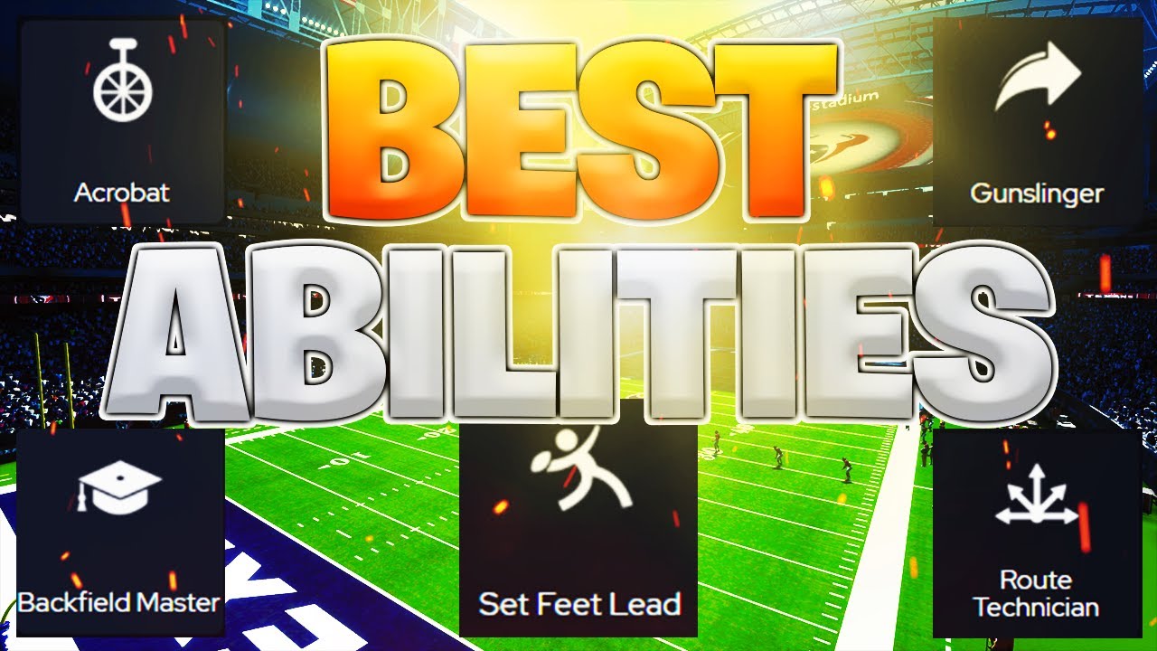BEST ABILITIES FOR MADDEN 22 ULTIMATE TEAM