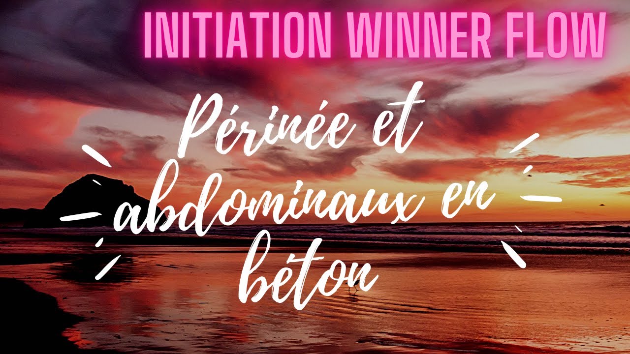 reeducation du périnée avec le winner flow /stimed/post-partum