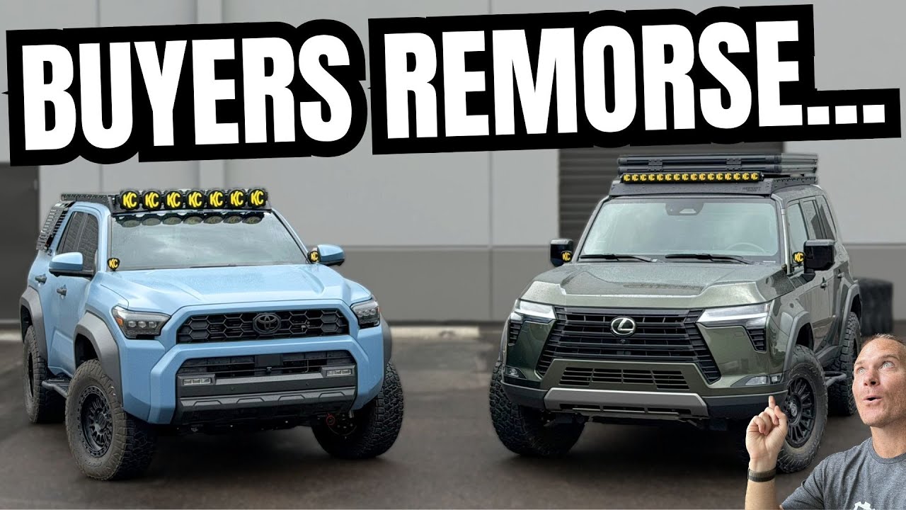 Вы были правы... Lexus GX550 Overtrail против 4Runner TRD Off Road