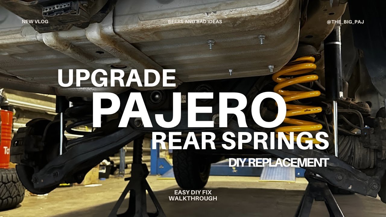 King spring lift upgrade Mitsubishi Pajero/Montero