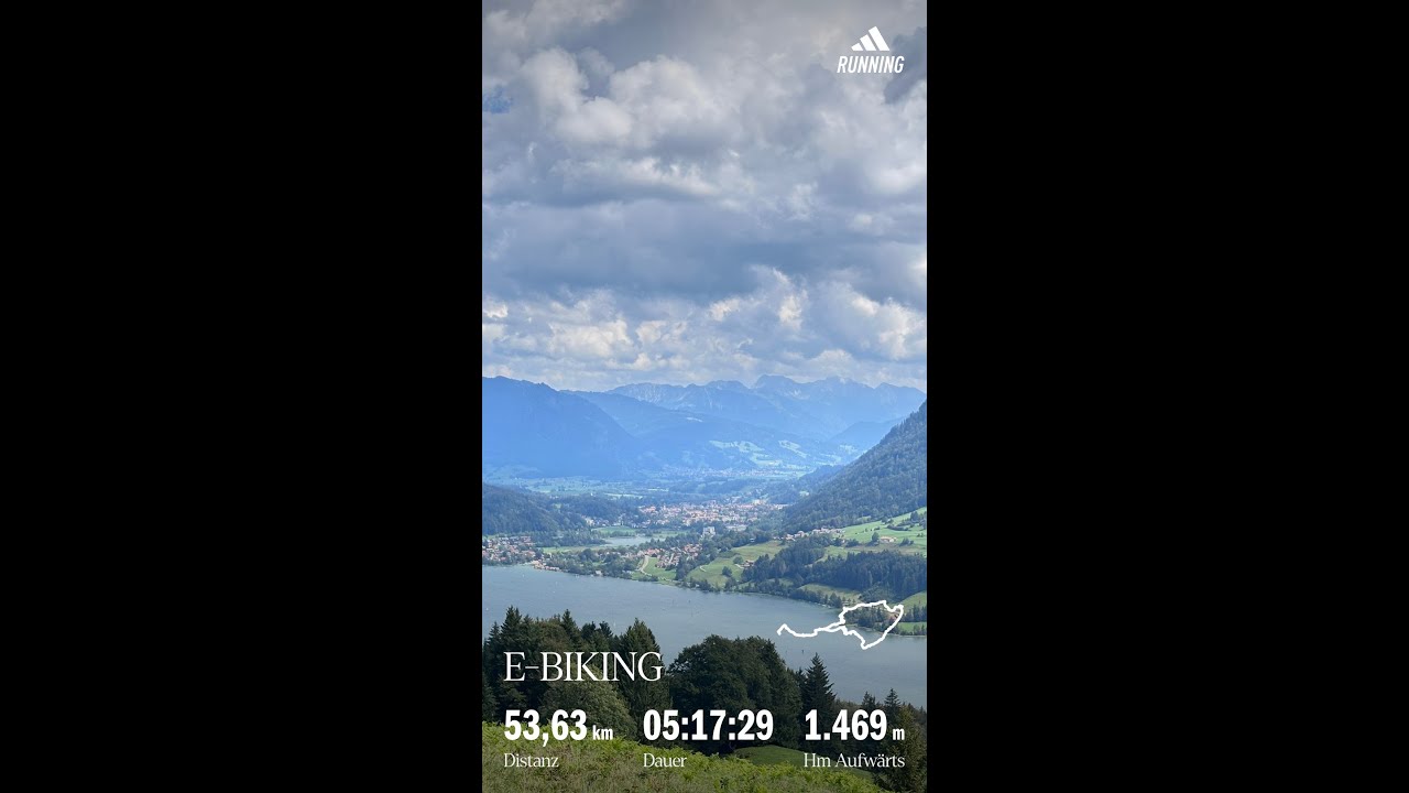 Alpsee Tour von Oberstaufen mit E-MTB