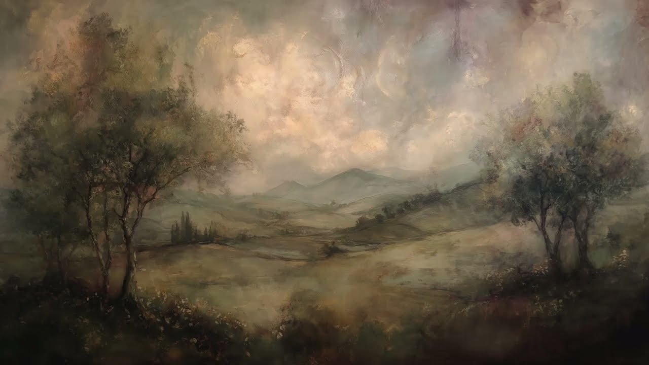 Vintage-Inspired Landscapes Loop  (No Music) TV Art Screensaver / ART for your TV