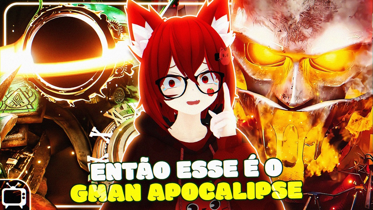 Então ESSE é o GMAN APOCALYPSE! 🚽 Reagindo a SKIBIDI TOILET MULTIVERSE ⏰ #11