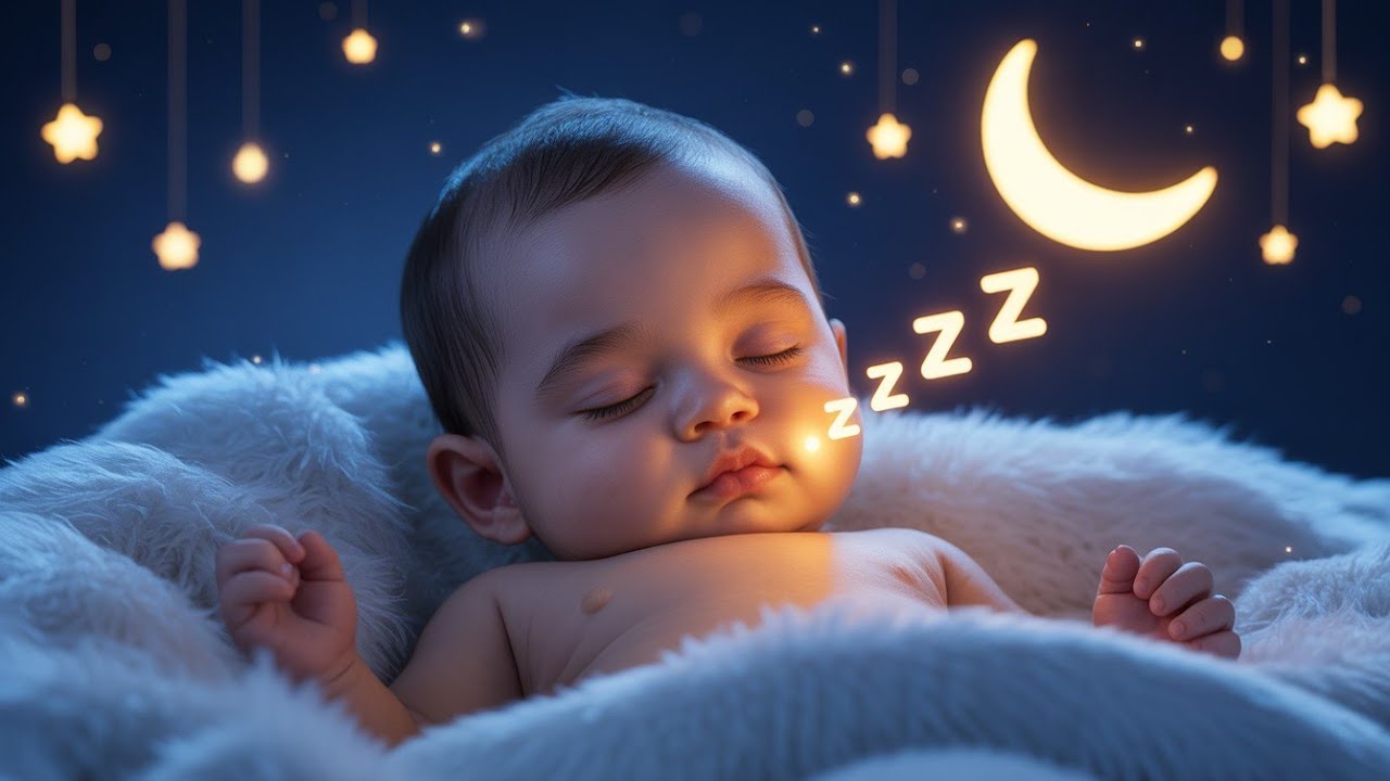 Stop Crying Fast 😴 Instant Baby Sleep Music (Black Screen)