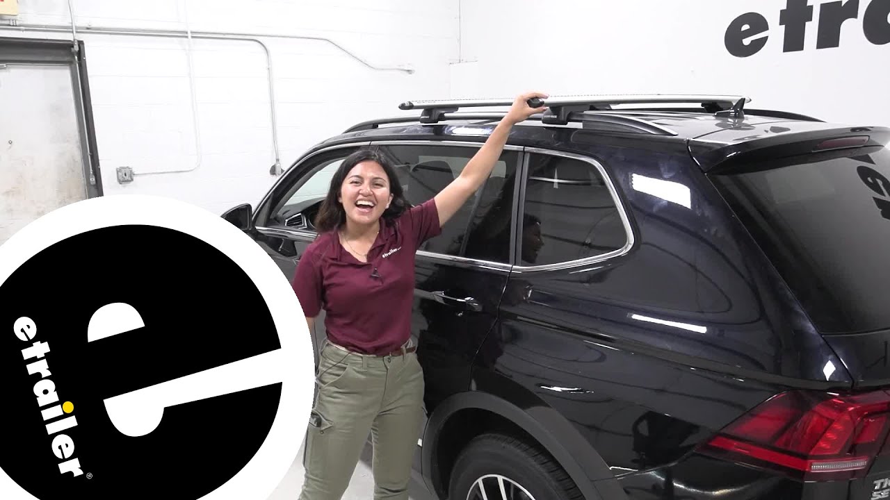 etrailer | Set up: Rhino-Rack SX Series Legs for Vortex Aero Crossbars on a 2021 Volkswagen Tiguan