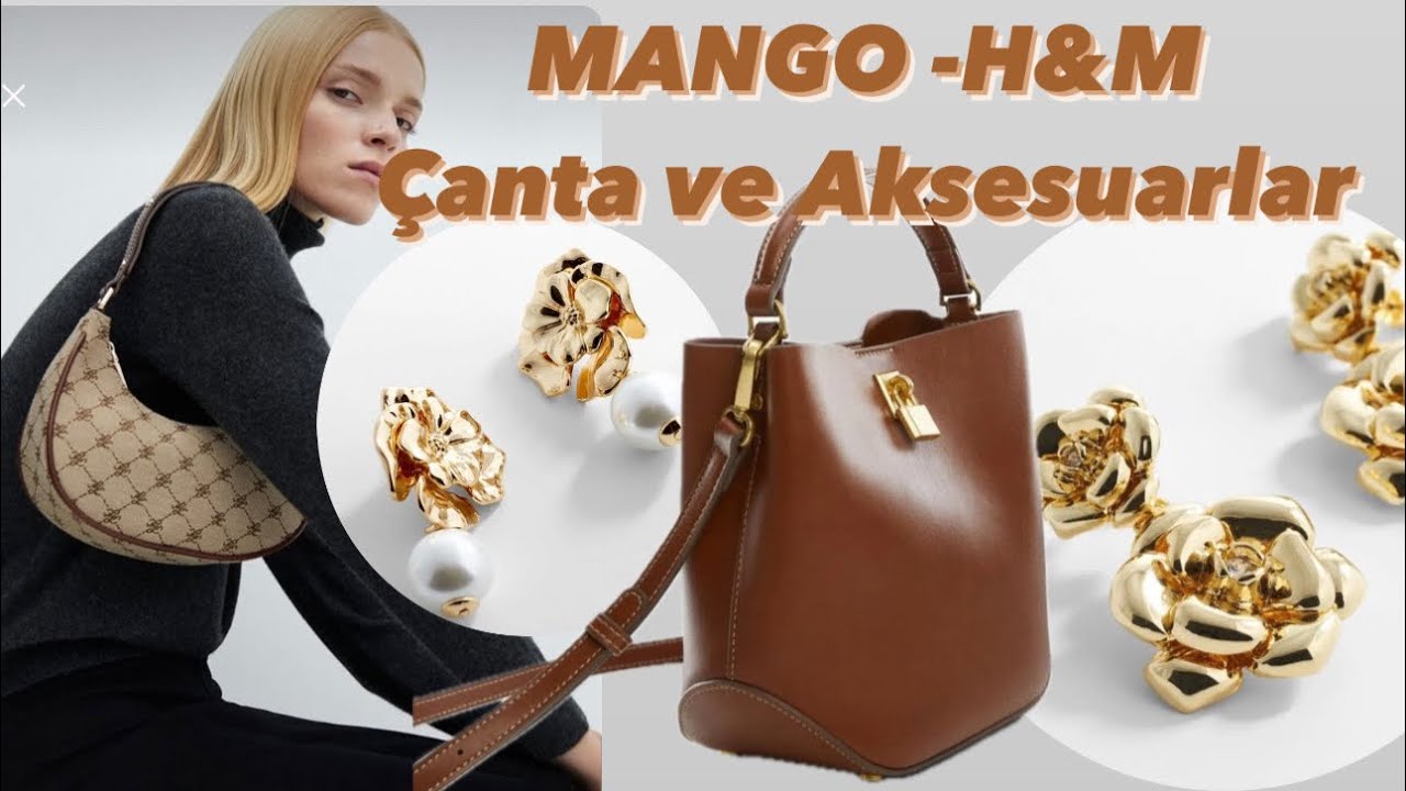 MANGO VE H&M YENİ SEZON VE İNDİRİMLİ ÇANTA VE AKSESUARLAR - VLOG
