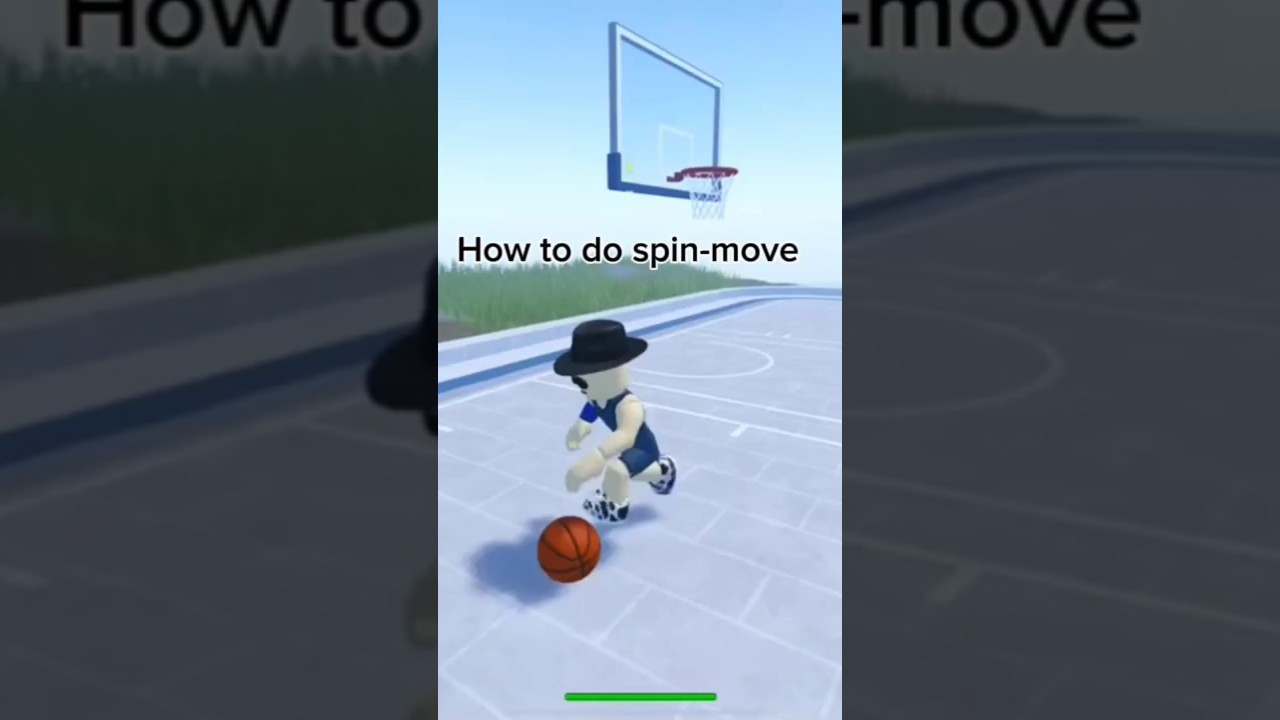 How to do spin move in roblox basketball stars 3#roblox #basketball #shorts #tutorial