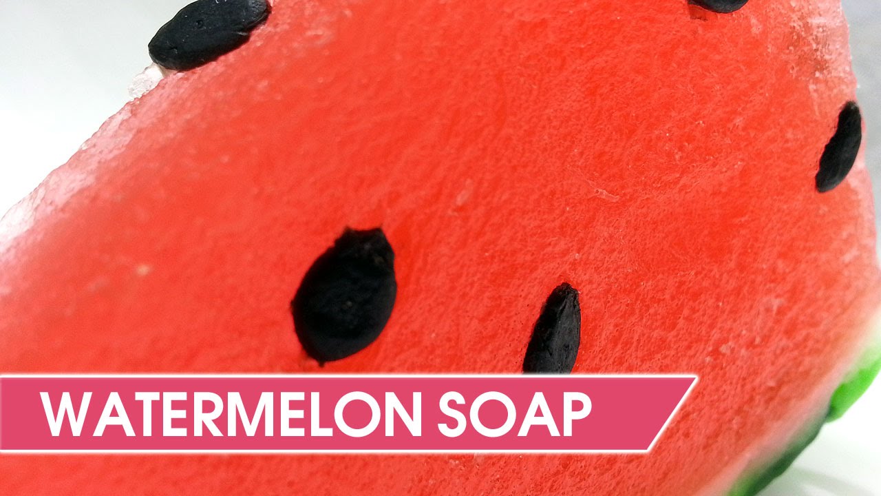 DIY: Watermelon Soap - Fruits Melt & Pour Soap