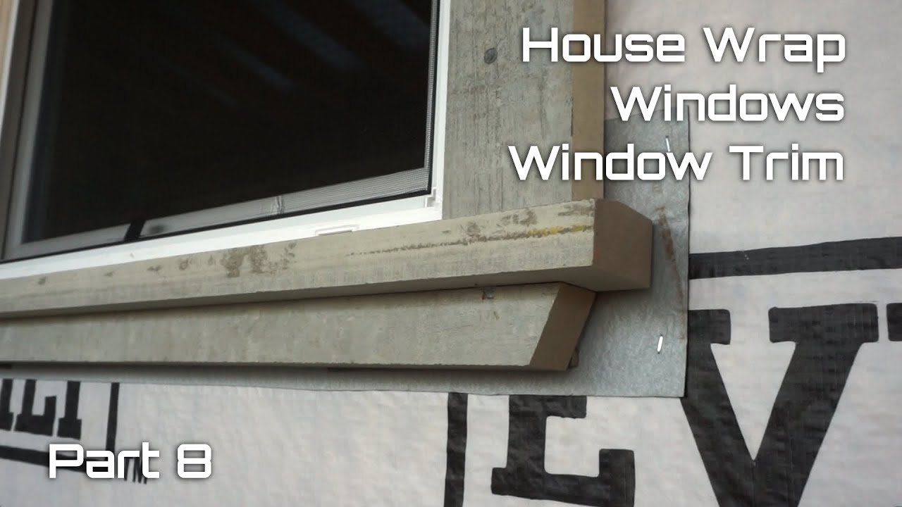 Huge Home Addition 8 - House Wrap, Windows, and Trim