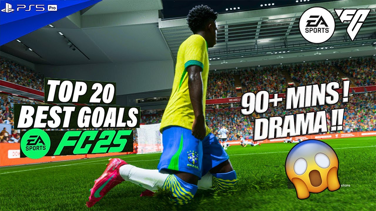 Top 20 Last Minute Goals & Epic Celebrations | EA FC 25 Gameplay