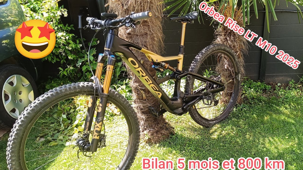Orbea Rise LT M10 , bilan 5 mois et 800 km