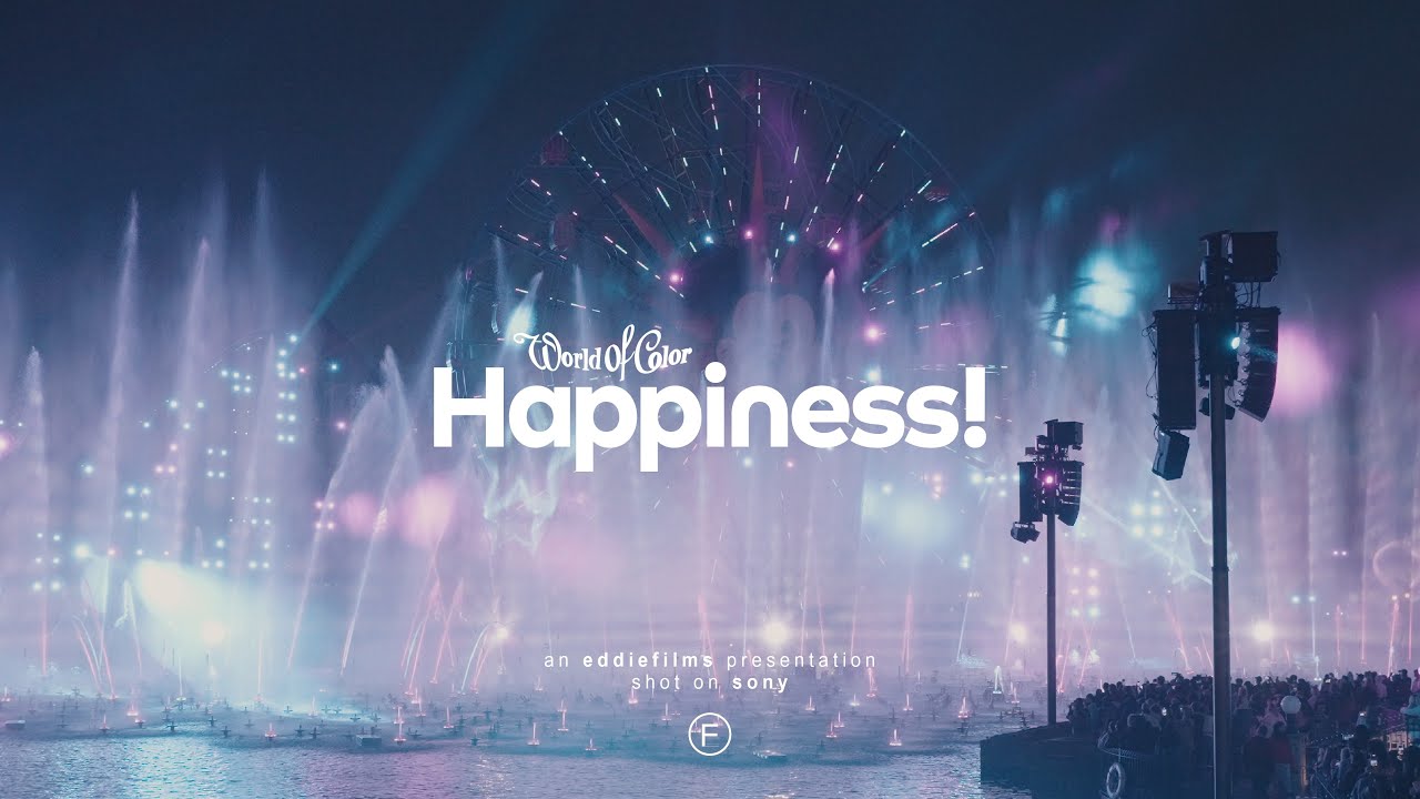 World of Color Happiness! | Disneyland 70th Celebration
