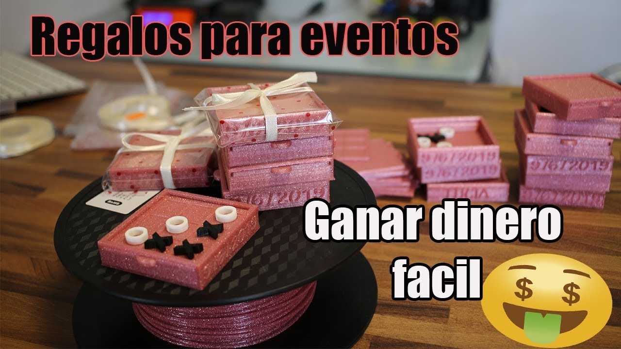 PLA ROSA METALIZADO (FILAMENTOS POR EL MUNDO) PARA PIEZAS FINALES
