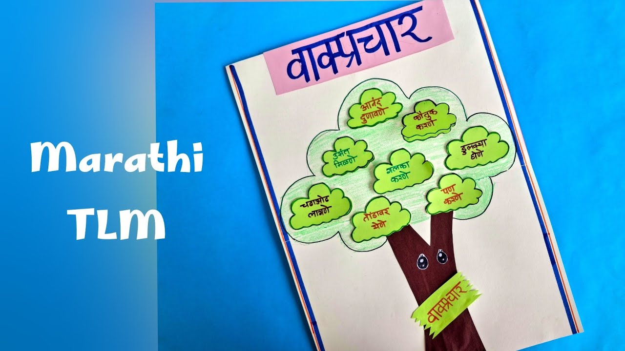 Marathi Teaching aid vakprachar वाक्प्रचार मराठी शैक्षणिक साहित्य  Marathi tlm easy| #Marathiproject