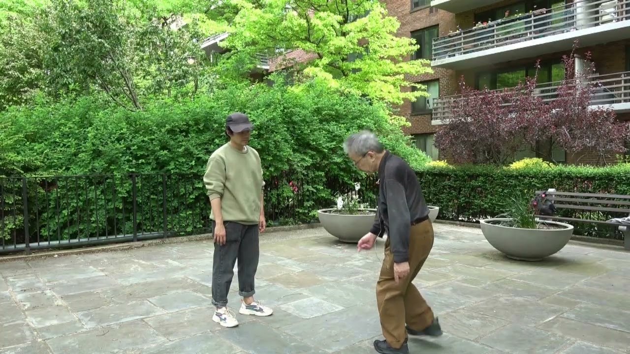 恰当的推手习惯来源于严谨的拳架练习proper  push hand habits come from precise form practice