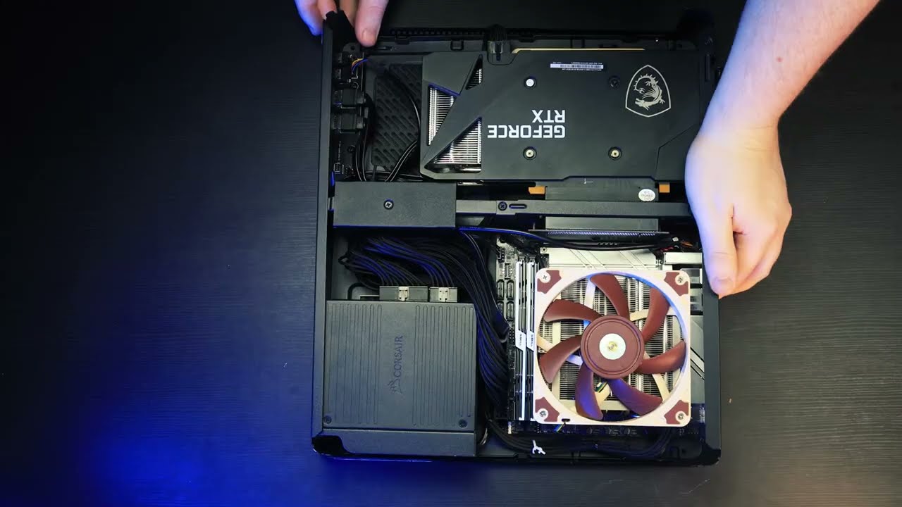 Mini ITX Productivity Destroyer |  Fractal Node 202, i5 12600K, MSI RTX 3060 Ti