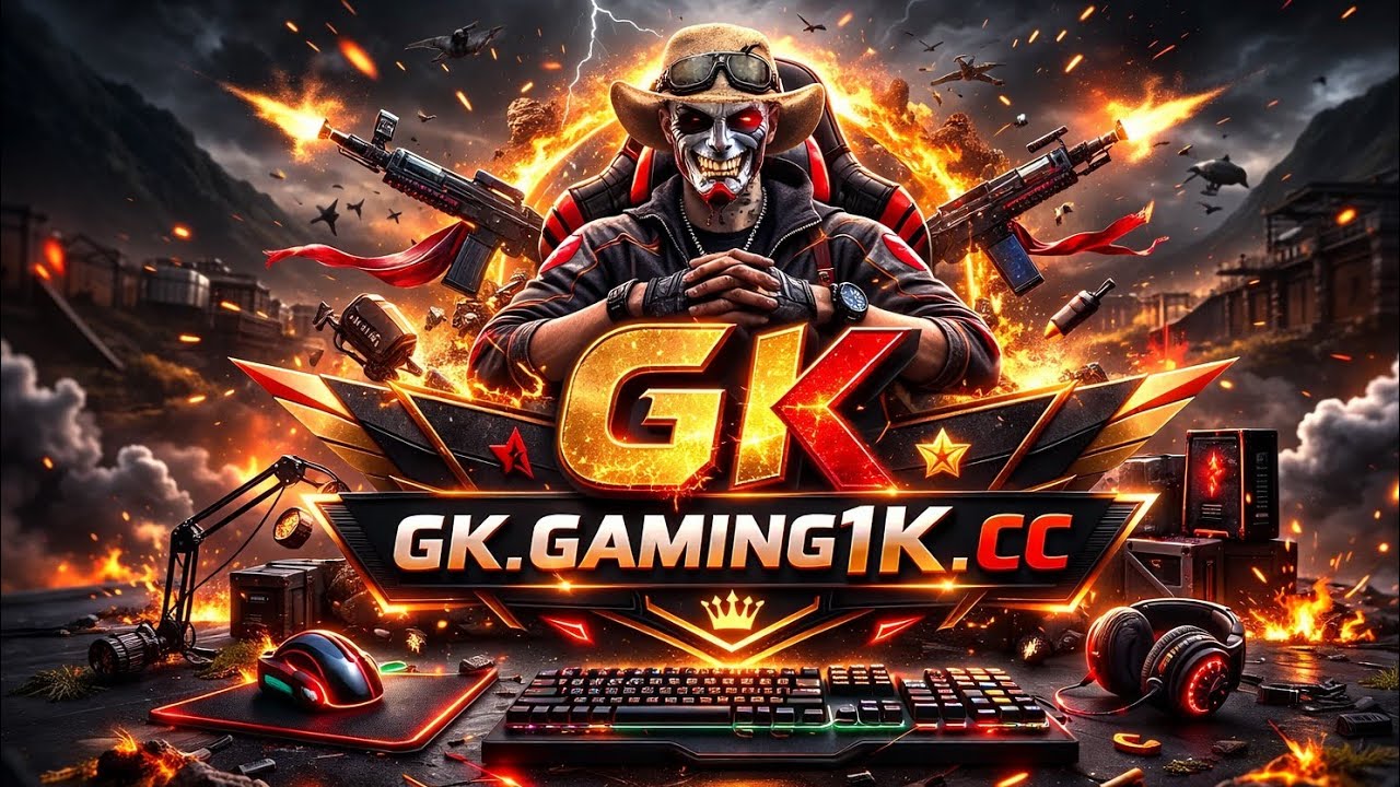 gk gaming is Live welcome 😉