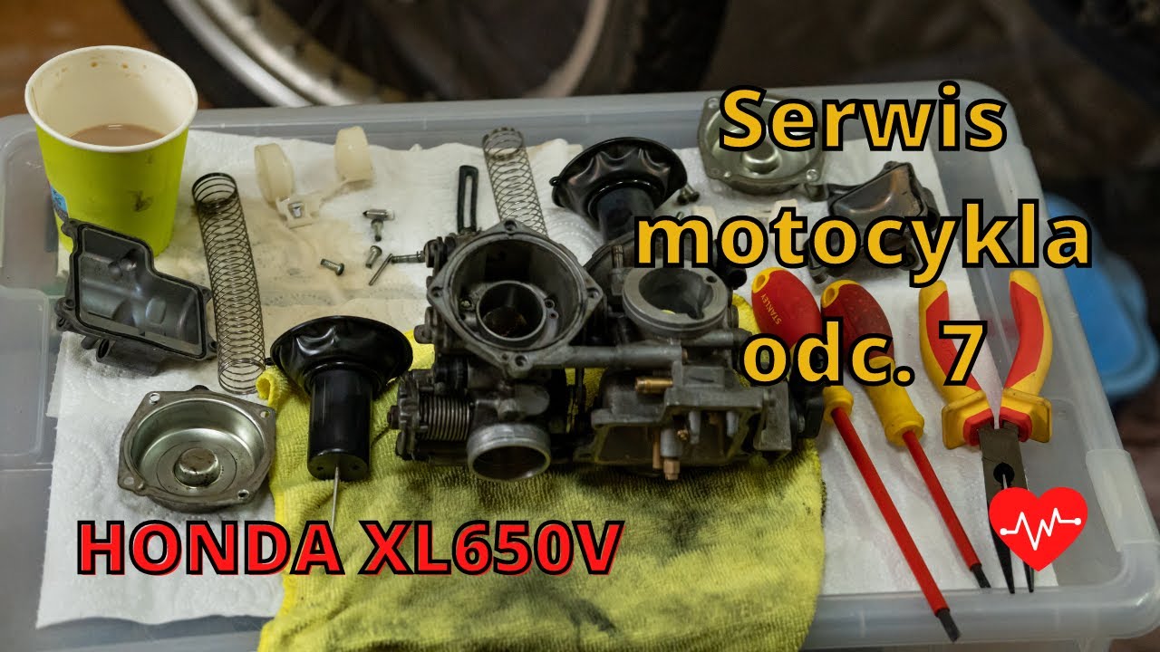#40 HONDA XL650V TRANSALP - Duży serwis odc. 7