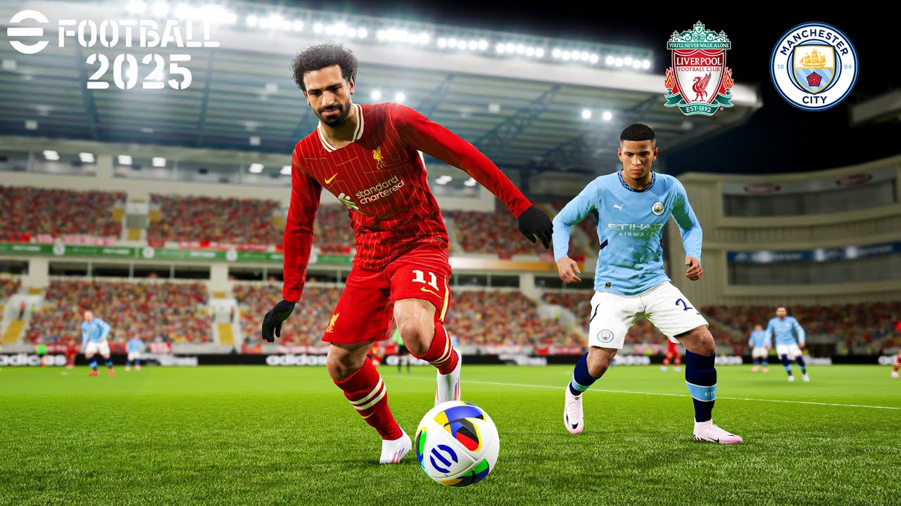 eFootball 2025 - Liverpool v Manchester City | Premier League  | v4.1.0 | PC 2k
