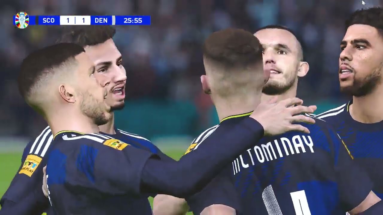 Euro Championship SCOTLAND VS DENMARK (GROUP F/ROUND 3) SRPSKI KOMENATOR SPEKTAKLA