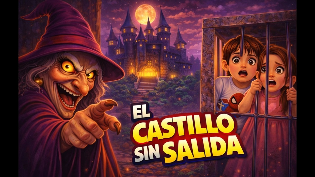 EL CASTILLO SIN SALIDA de la BRUJA 🏰🧹/ Las aventuras de Joaquín y Avril.