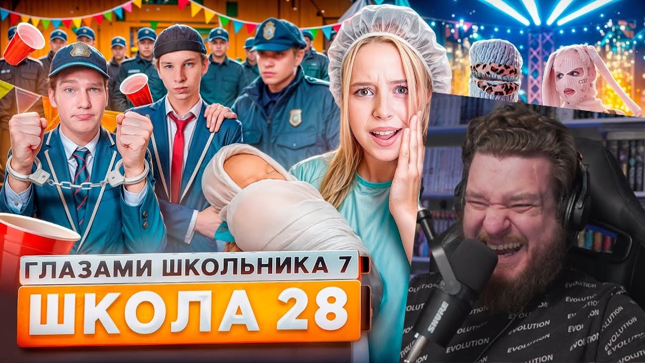 От первого лица: Школа 7 😡 СЛОМАЛ ЖИЗНЬ 😱 ВЕРНУЛ ОТЦА 😵 ВЕЧЕРИНКА с МЕНТАМИ | Реакция