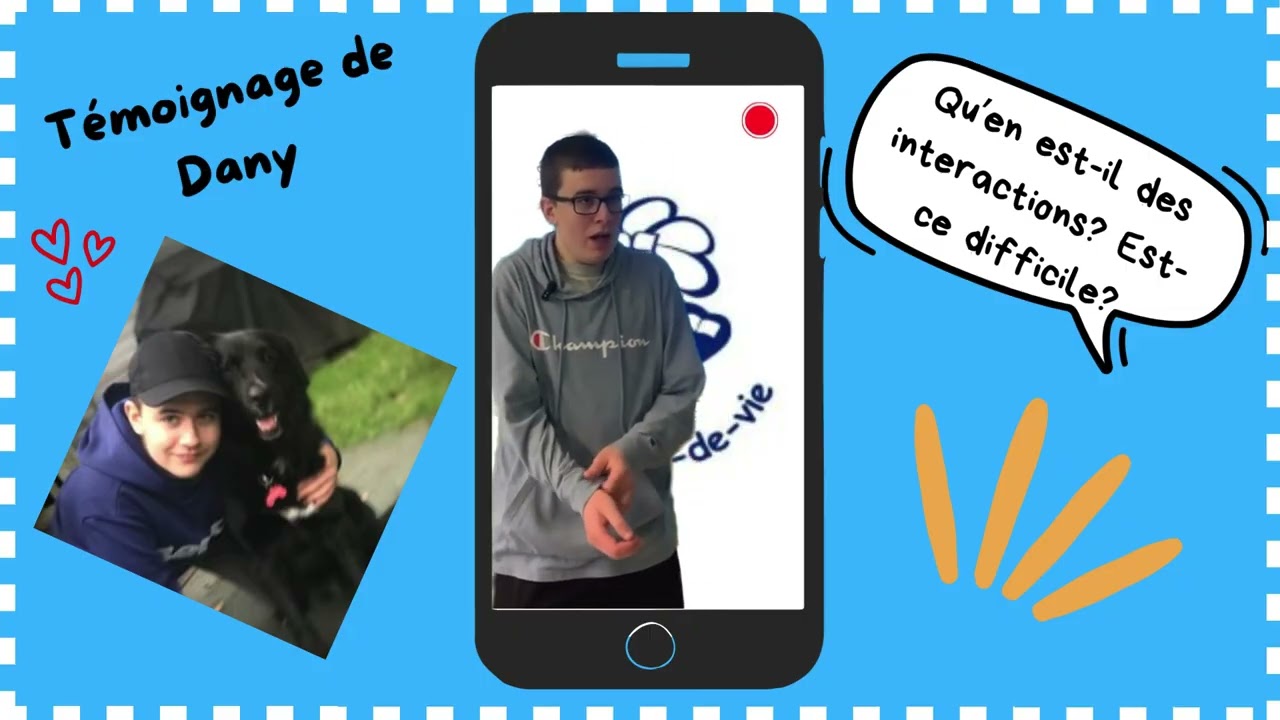 Journée mondiale de la sensibilisation à l'autisme : témoignage de Dany (version courte)