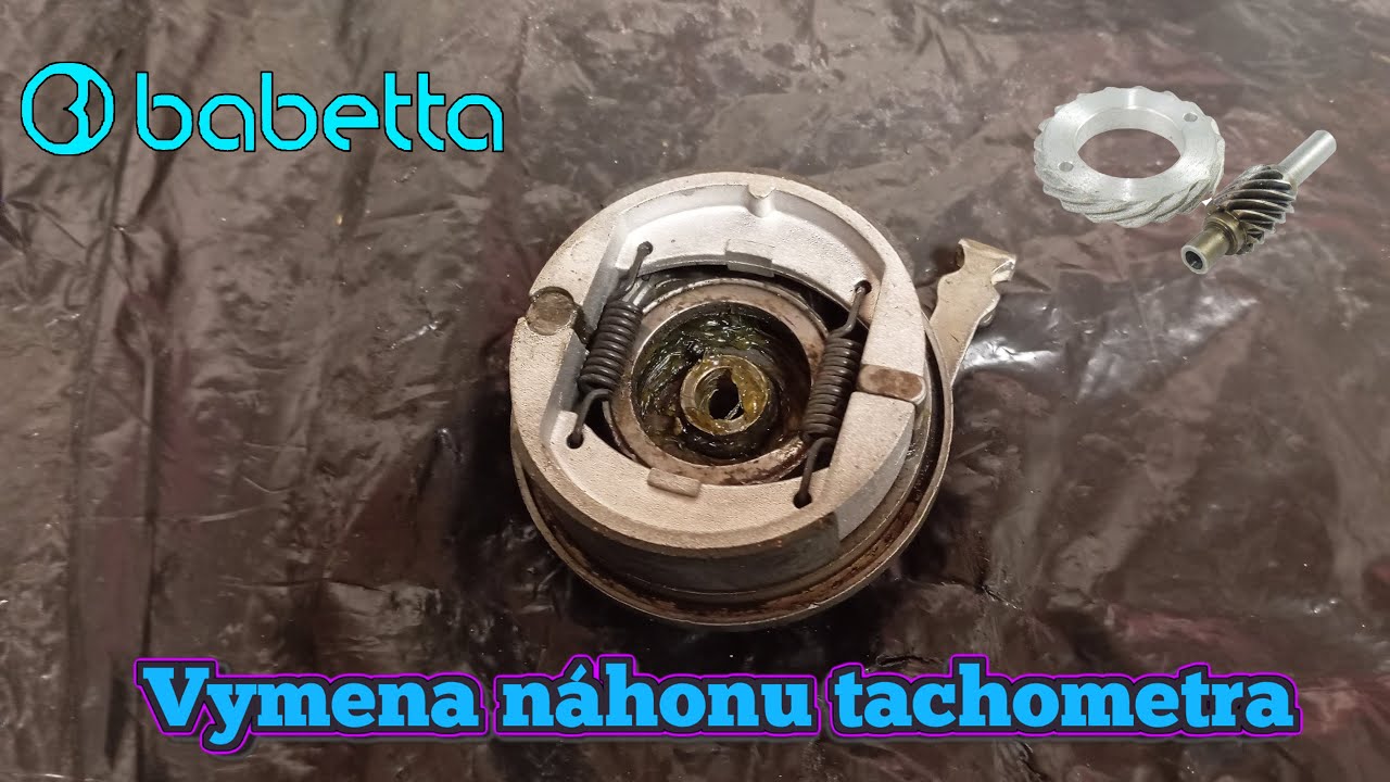 Babetta 207/210 Návod: Ako vymeniť náhon tachometra