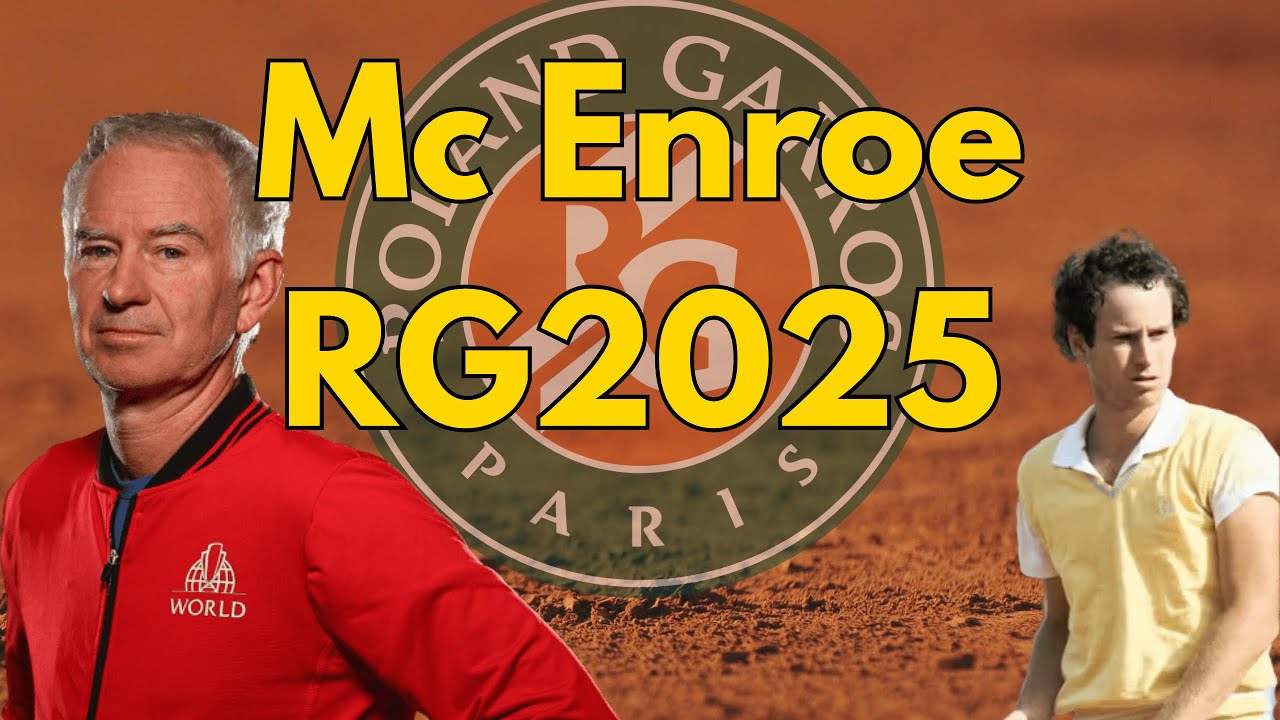 MCENROE TRAINING RG2025- Court level view (with grand son)