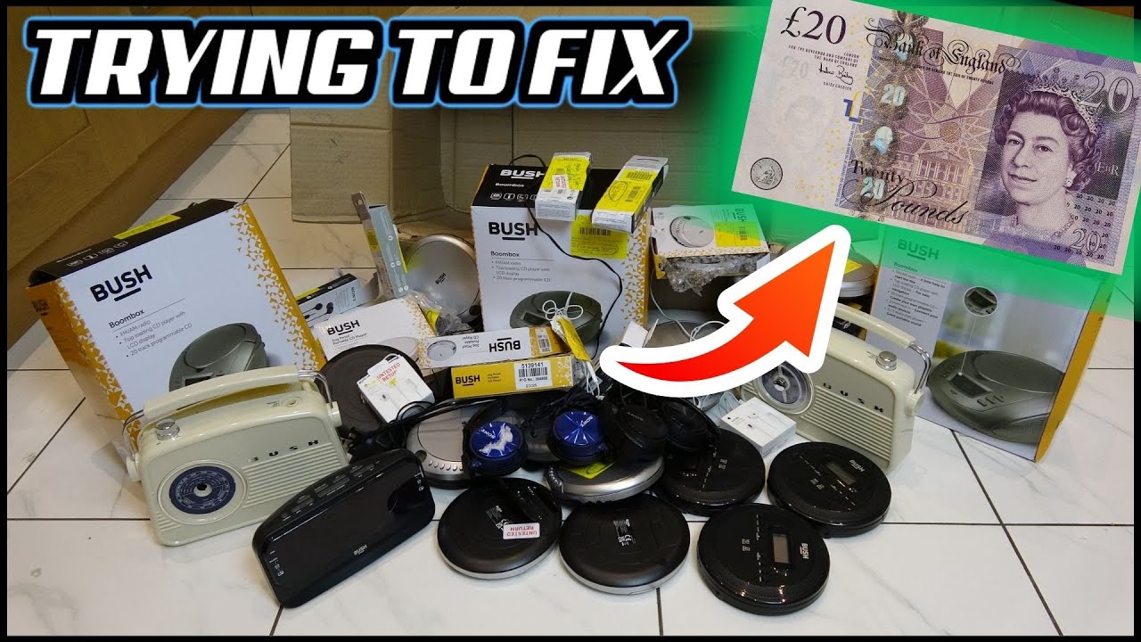 Can I FIX a BARGAIN BOX of ARGOS RETURNS & Make MONEY $$££€€