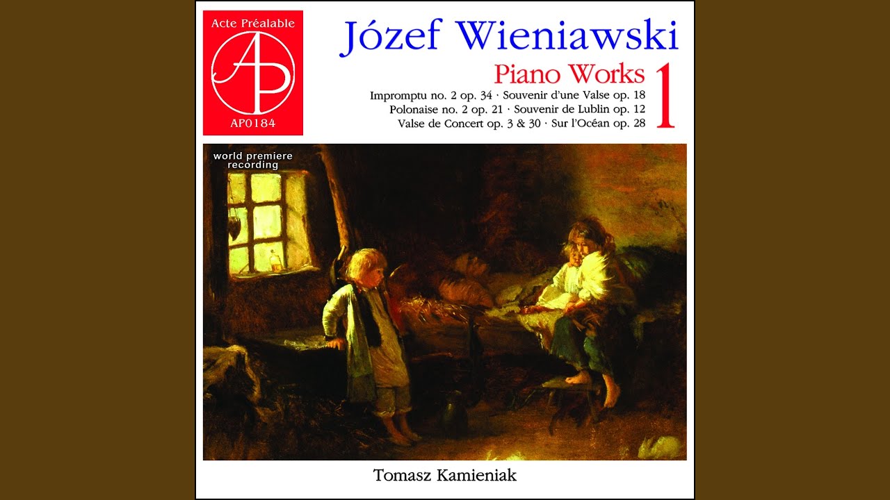 Valse de Concert in D-Flat Minor, Op. 3