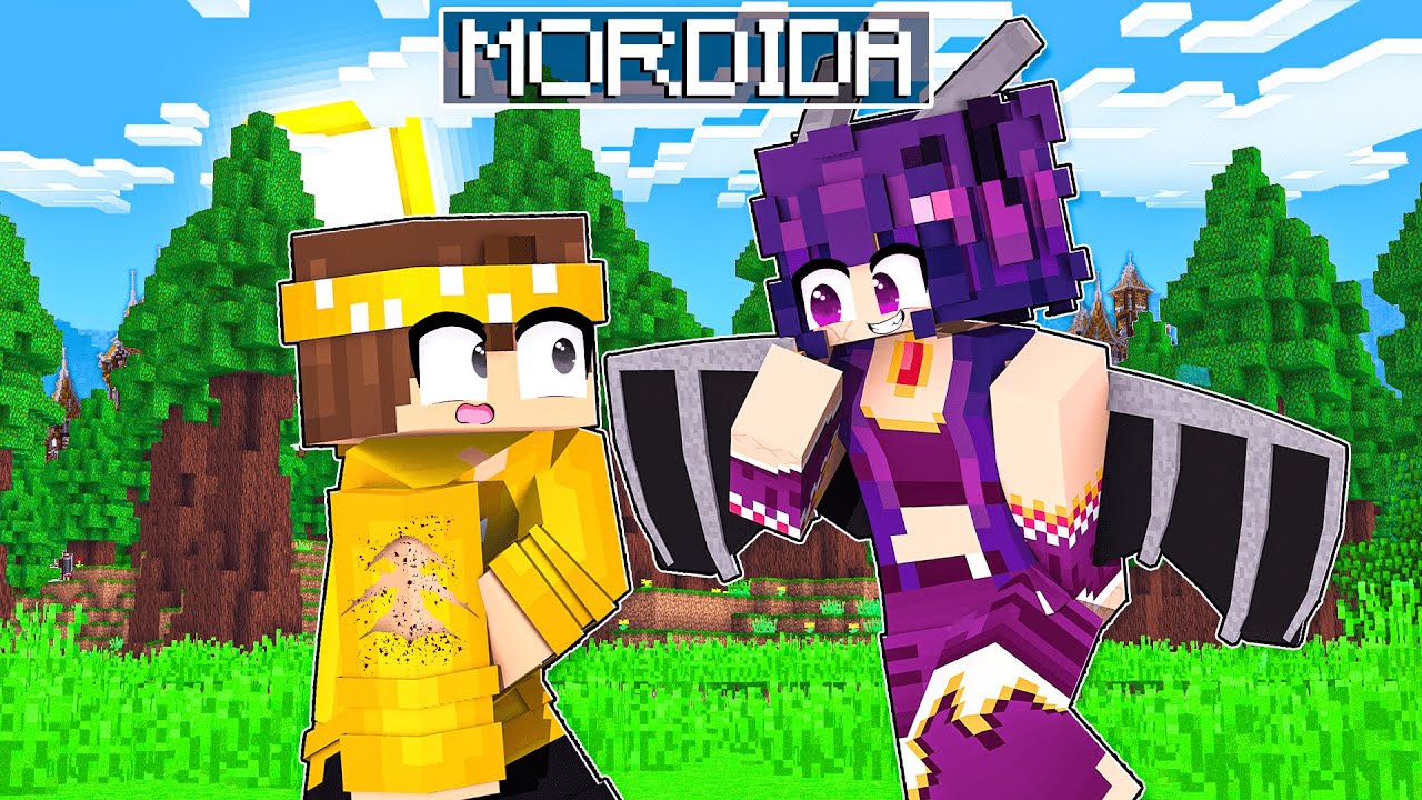 ALEX MONTE foi MORDIDO pela GAROTA ENDER DRAGON no Minecraft!