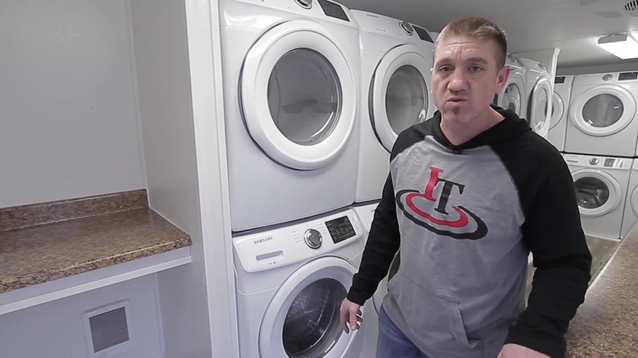 Set-up a Laundry Trailer