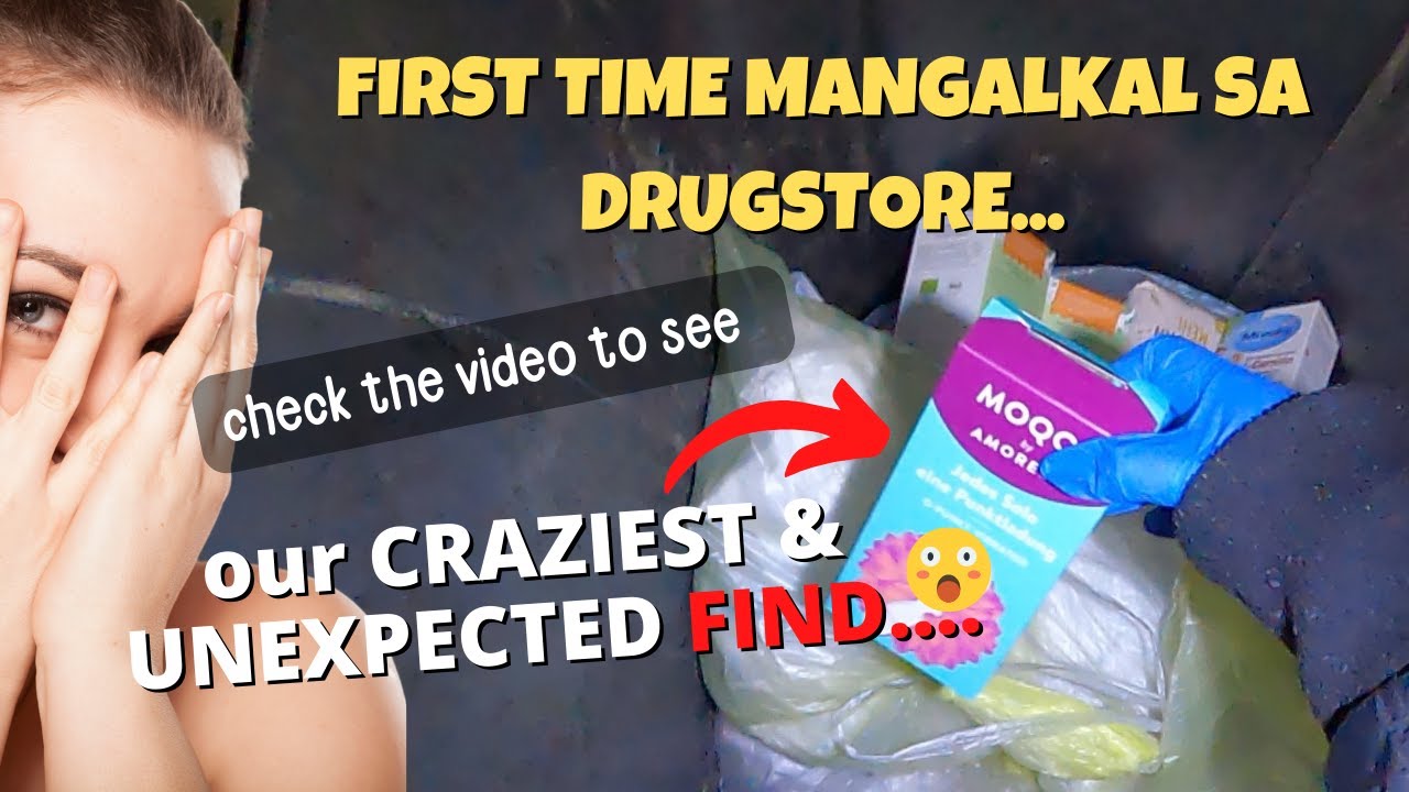 Dumpster Diving (Germany) : FIRST TIME SA DRUGSTORE, DI MAKAPANIWALA SA NAKALKAL 😱