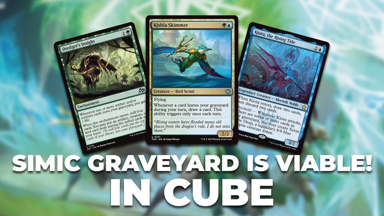 Blue-Green Graveyard Cube Theme - Not Just Simic Value! | Magic: The Gathering