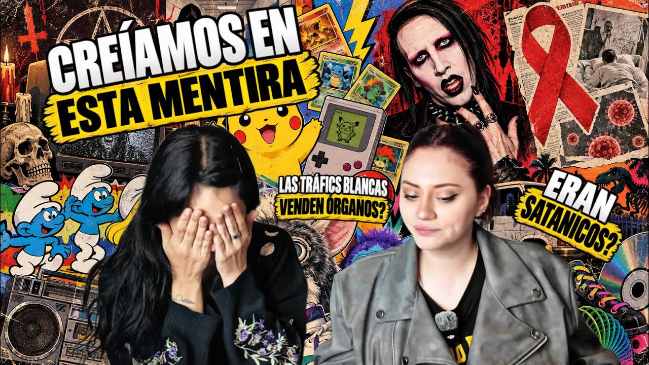 Las peores FAKE NEWS de nuestra infancia: POKEMON, MARILYN MANSON, HELLO KITTY todos son DIABOLICOS