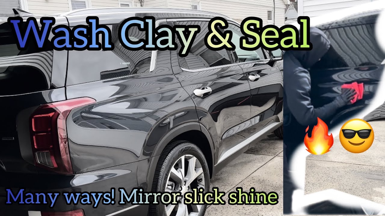 How To Wash, Clay & Seal One Of Many Methods | Remove Bonded Contamination With Clay Towel